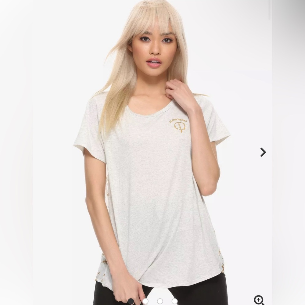 Hot Topic Harry Potter charms shirt - Alohomora!